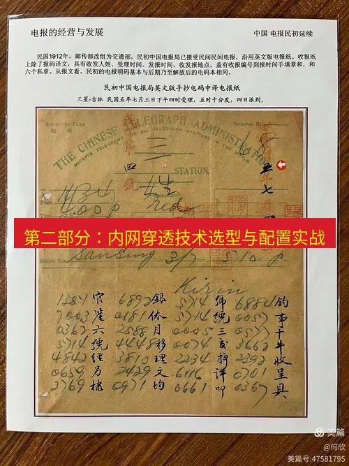 电报官网 第二部分：内网穿透技术选型与配置实战