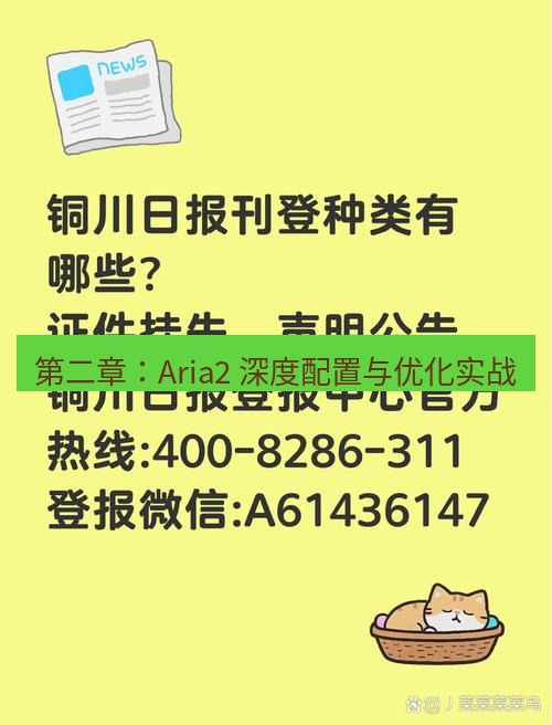 电报官网 第二章：Aria2 深度配置与优化实战