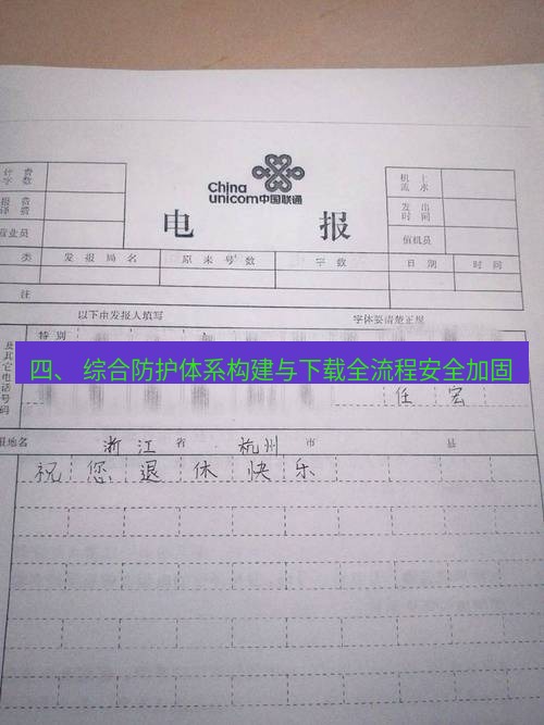 电报官网 四、 综合防护体系构建与下载全流程安全加固