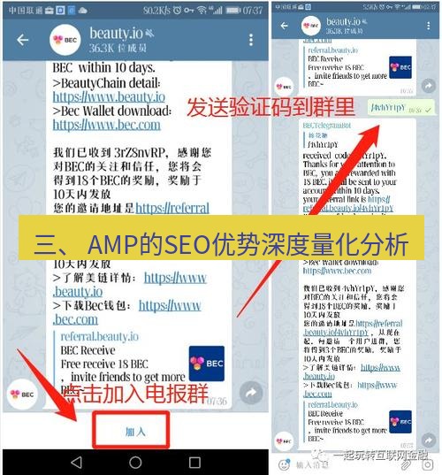 电报官网 三、 AMP的SEO优势深度量化分析