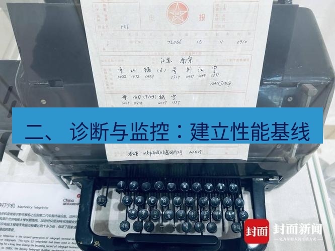 电报官网 二、 诊断与监控：建立性能基线