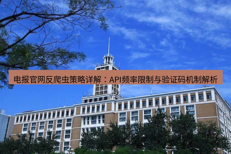 电报官网 电报官网反爬虫策略详解：API频率限制与验证码机制解析