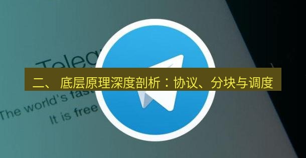 电报官网 二、 底层原理深度剖析：协议、分块与调度
