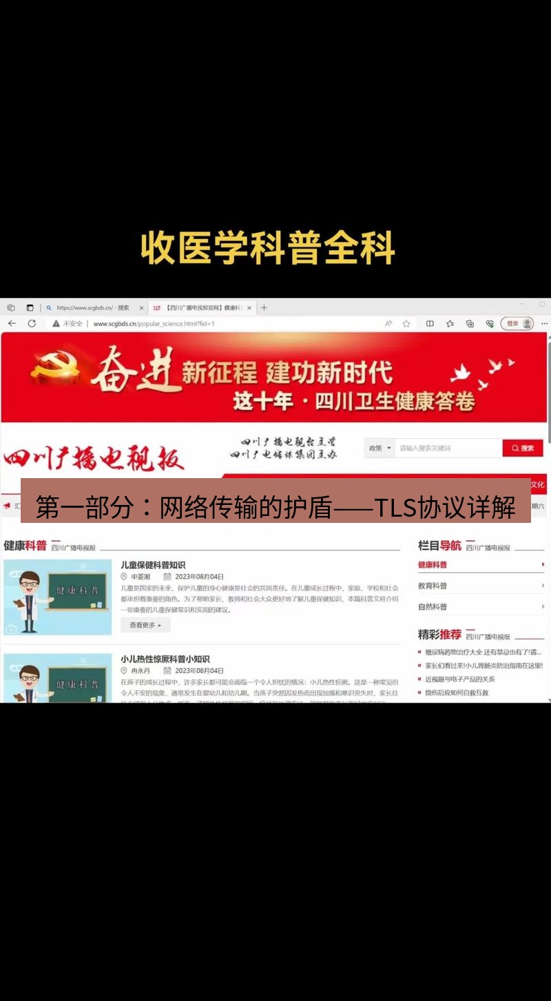 电报官网 第一部分：网络传输的护盾——TLS协议详解